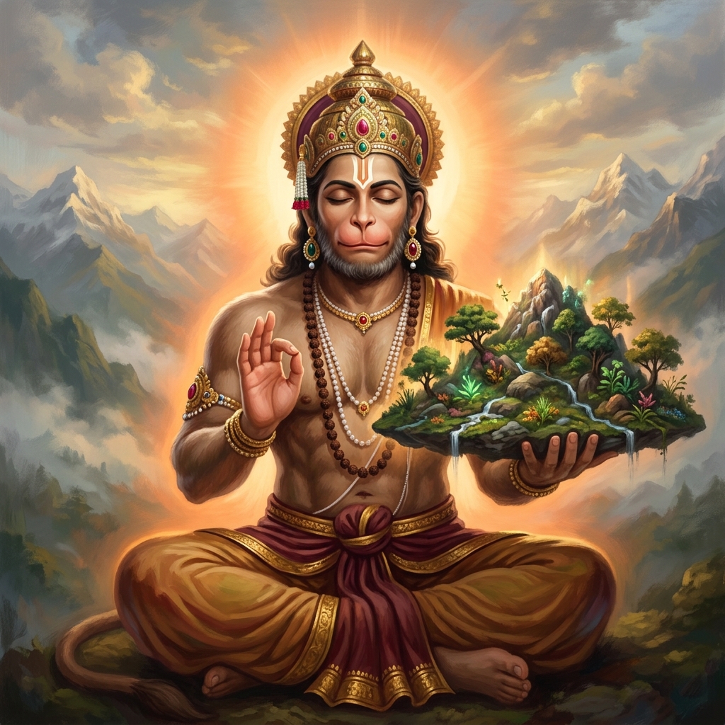 Lord Hanuman Art